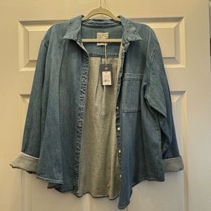 NWT Denim Shirt